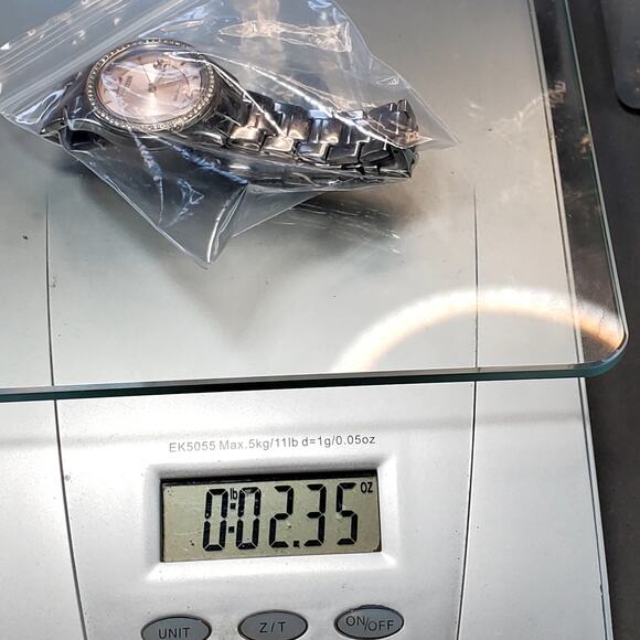 Citizen Women's FE1140-86X Silhouette Crystal Stainless Steel Watch Working - Picture 7 of 7